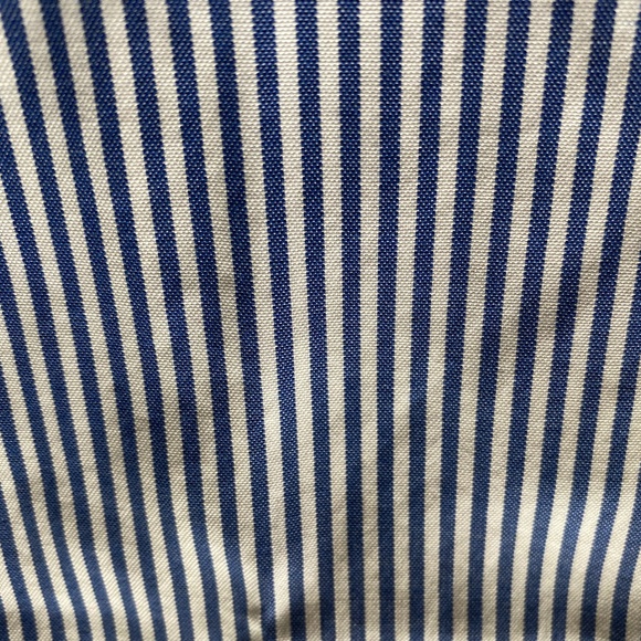 Ralph Lauren Navy & White Long Sleeve Button-Down Shirt Size 15 1/2/32/33 - Picture 7 of 8